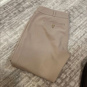LOFT Women's Tan Straight Leg Pants